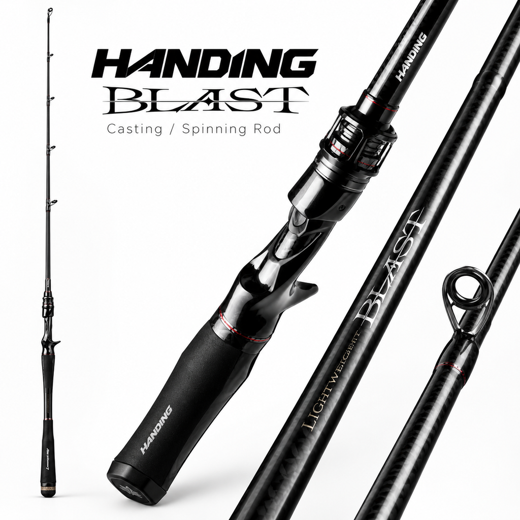HANDING Blast – Caña Spinning/Casting T1100 Fuji