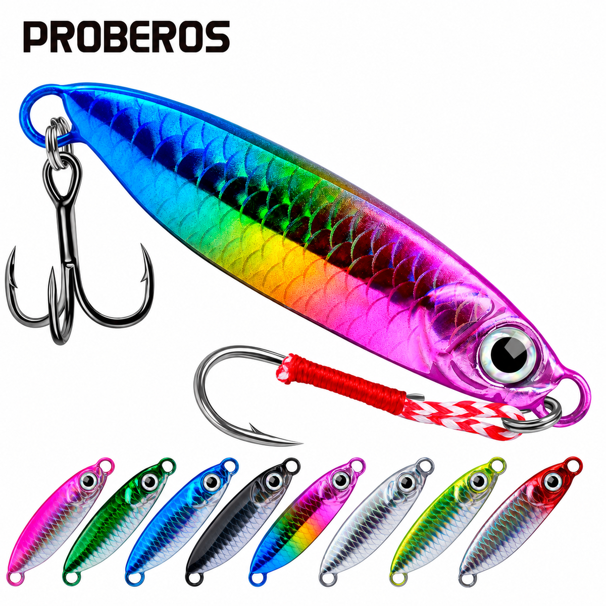 Jig Metálico Slow Jigging – 7–30 g