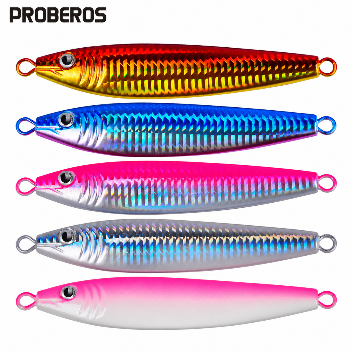 Jig Metálico Luminoso – 40–120 g