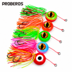 Jig Head con Falda de Pulpo y Assist Hook