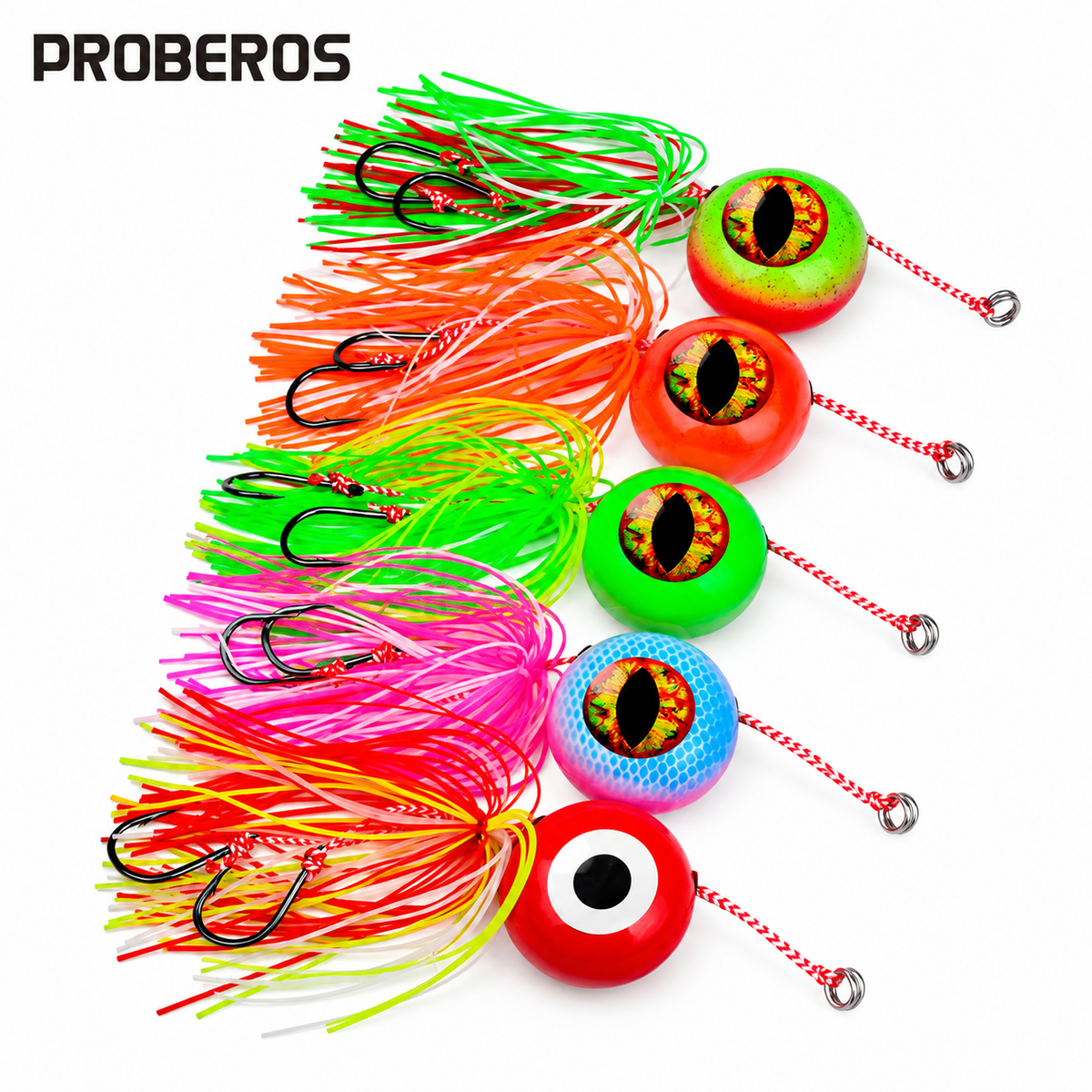 Jig Head con Falda de Pulpo y Assist Hook