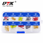 Pack de Anzuelos Circle de Acero al Carbono – 100 uds.