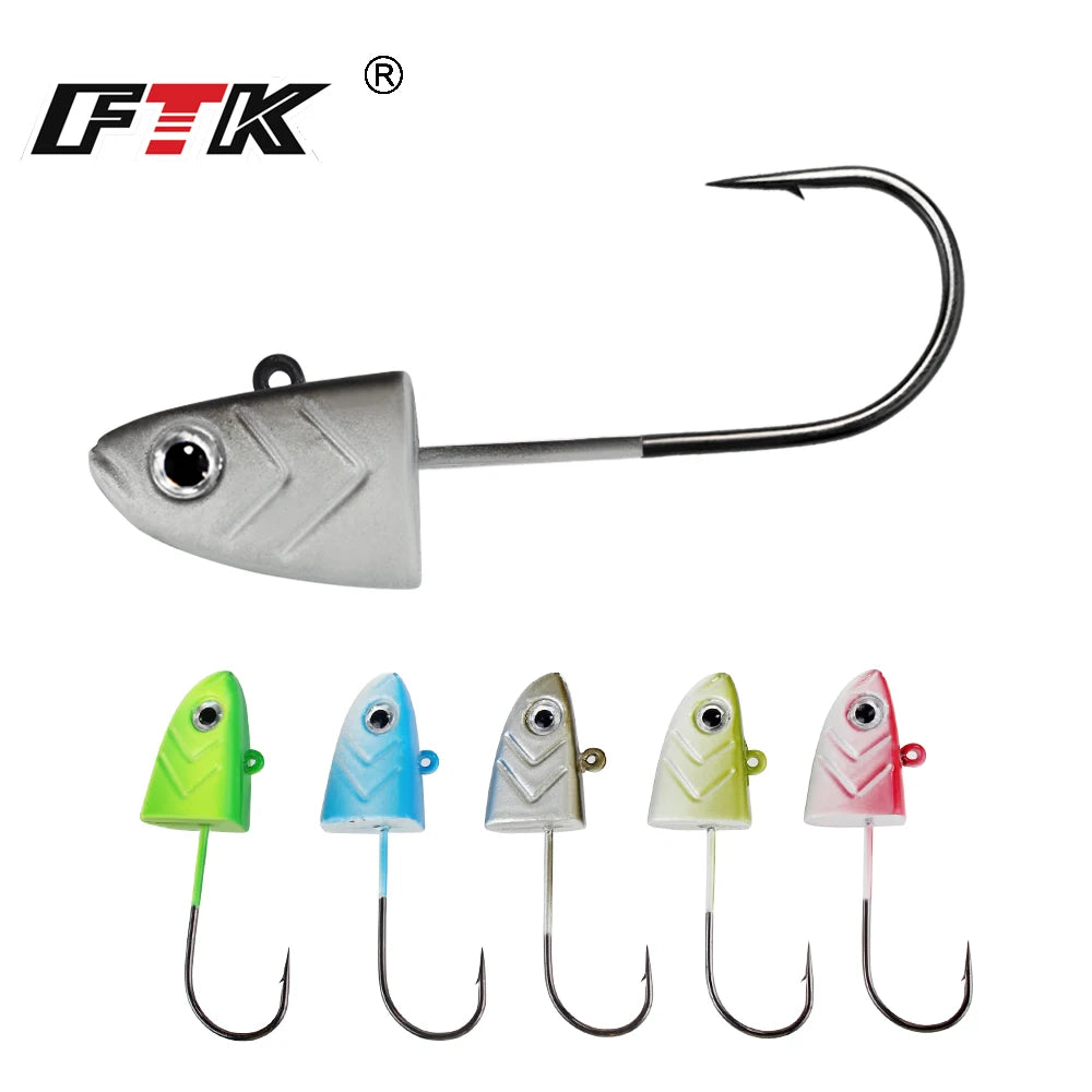Cabeza Plomada Jig Head – 5/12/25 g