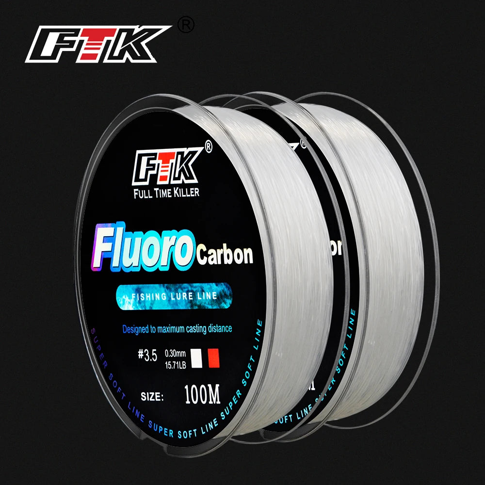 Línea de Fluorocarbono – 100 m