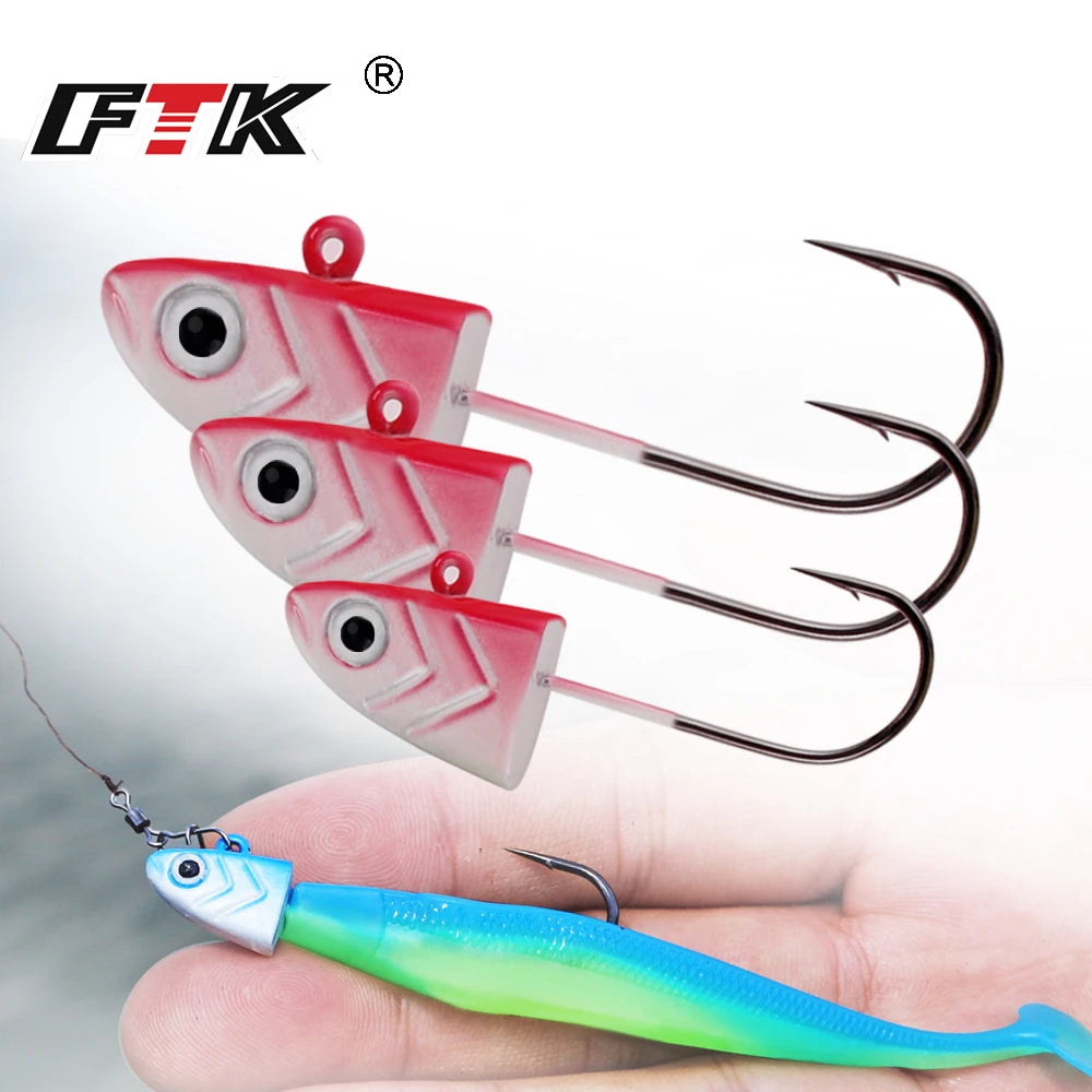 Cabeza Plomada Jig Head – 5/12/25 g