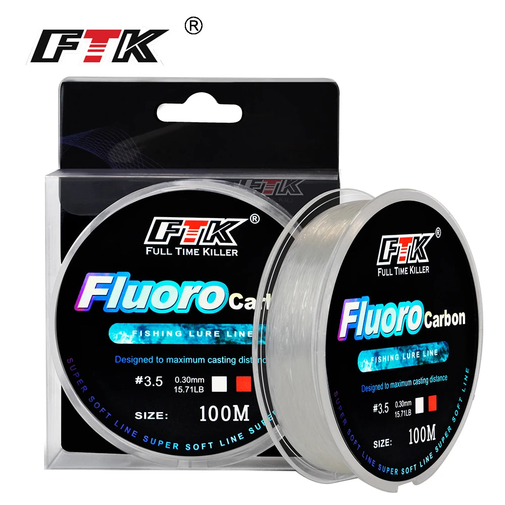 Línea de Fluorocarbono – 100 m