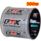 Línea de Pesca Recubierta de Fluorocarbono – 300/500 m