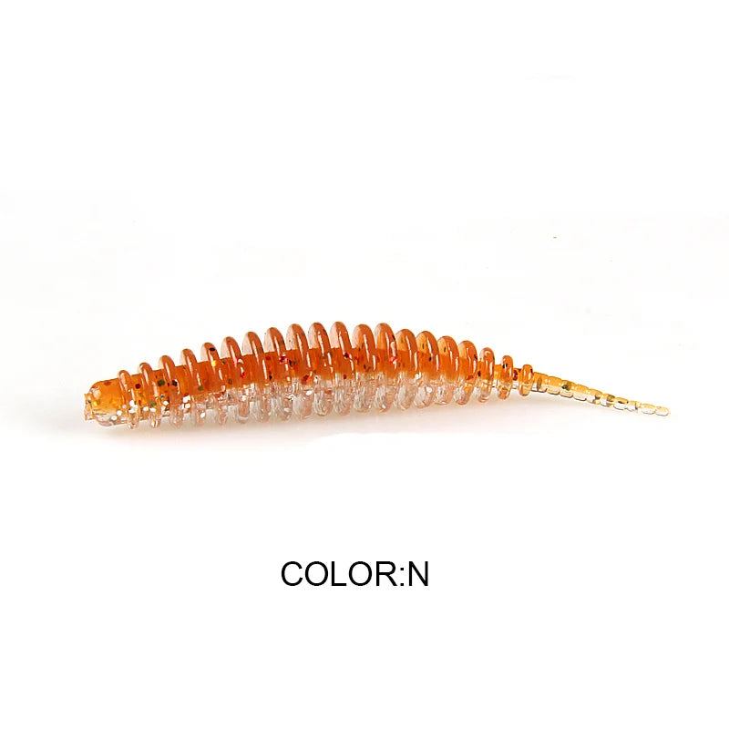 Gusano Blando Aromatizado – Carpa y Lubina