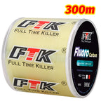 Línea de Pesca Recubierta de Fluorocarbono – 300/500 m