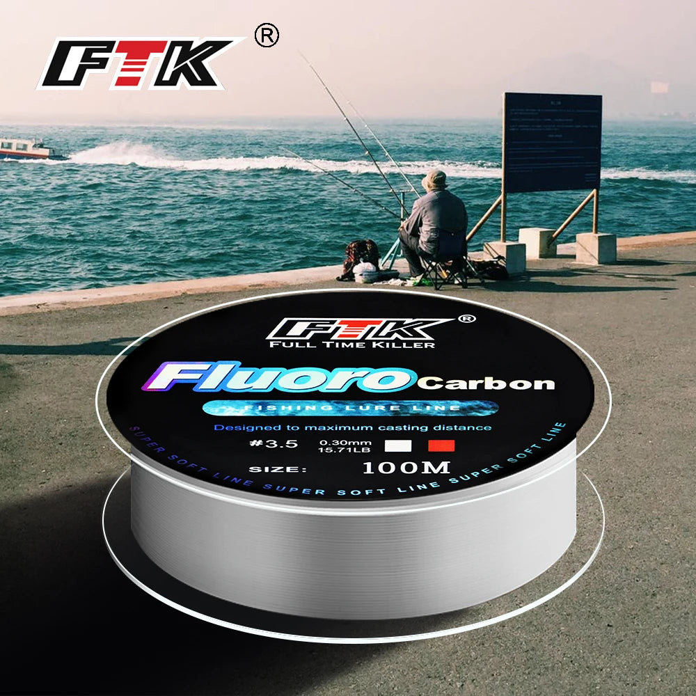 Línea de Fluorocarbono – 100 m