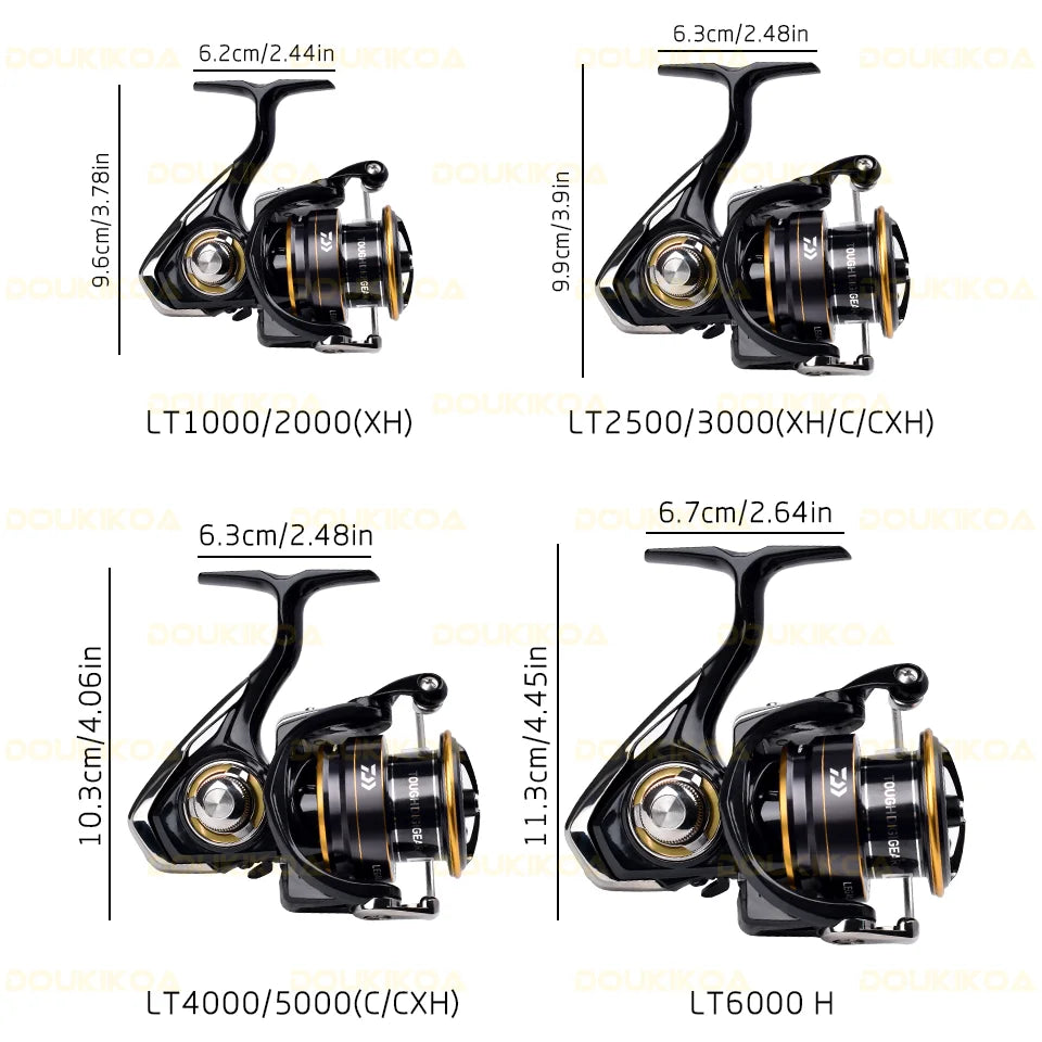 DAIWA Legalis CS LT – Carrete Spinning 2000–4000C