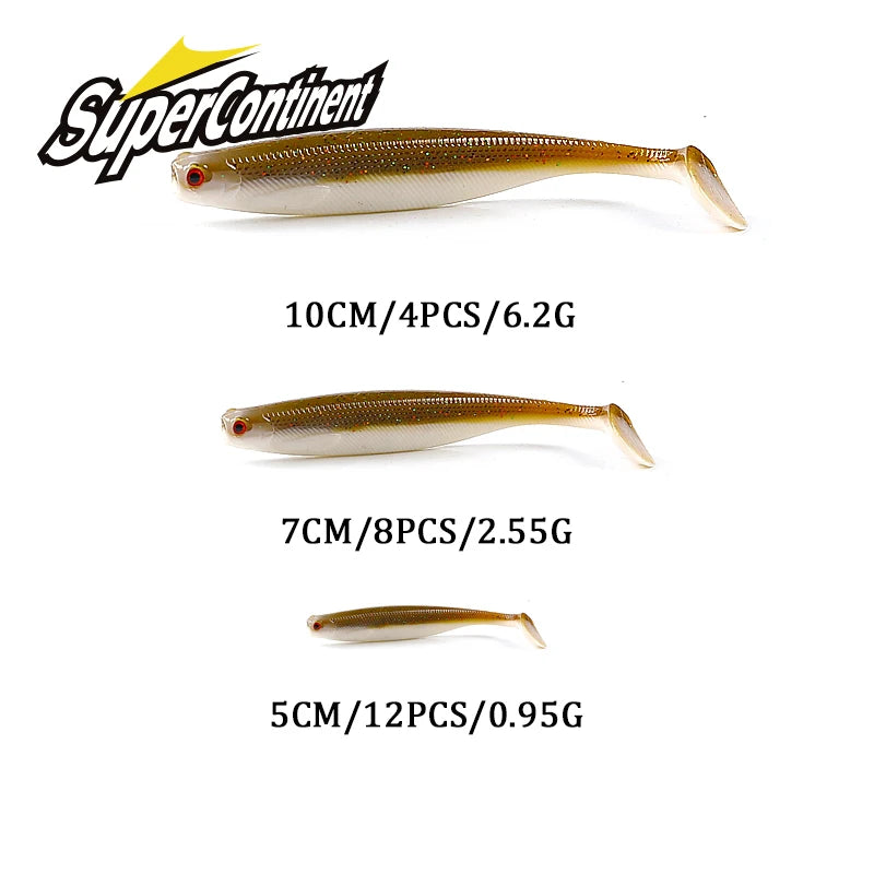 ShadTeez – Vinilo Shad T-Tail 50/70/100 mm