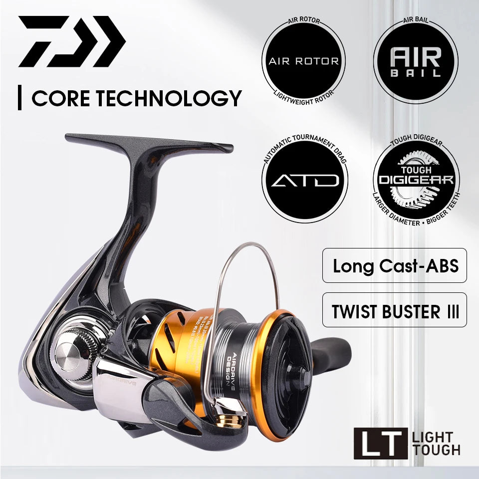DAIWA 24 Revros CS LT – Carrete Spinning 1000–6000