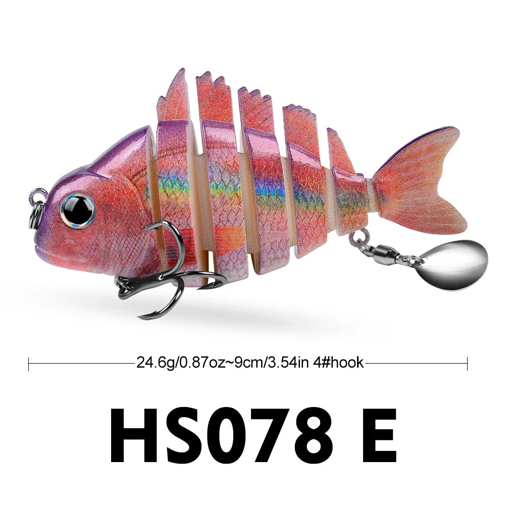 Swimbait Articulado – Slow Sinking