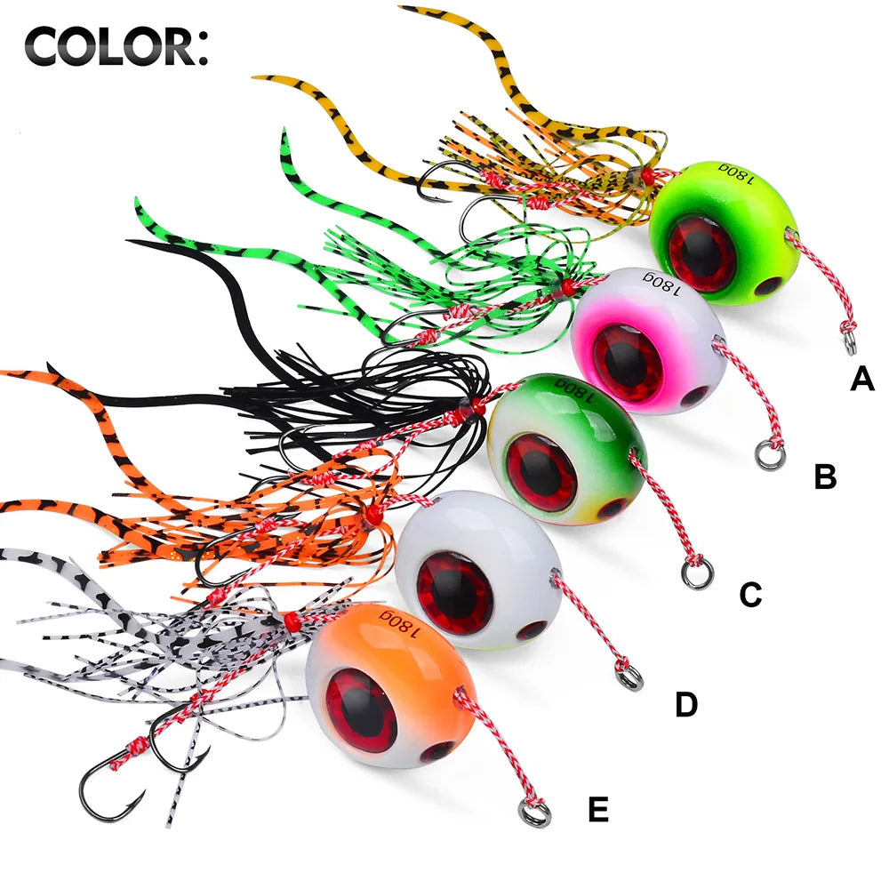 Jig Metálico Luminoso – 40–180 g