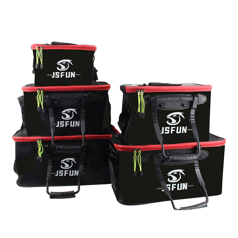 Cubo de Pesca Plegable EVA para Cebo Vivo