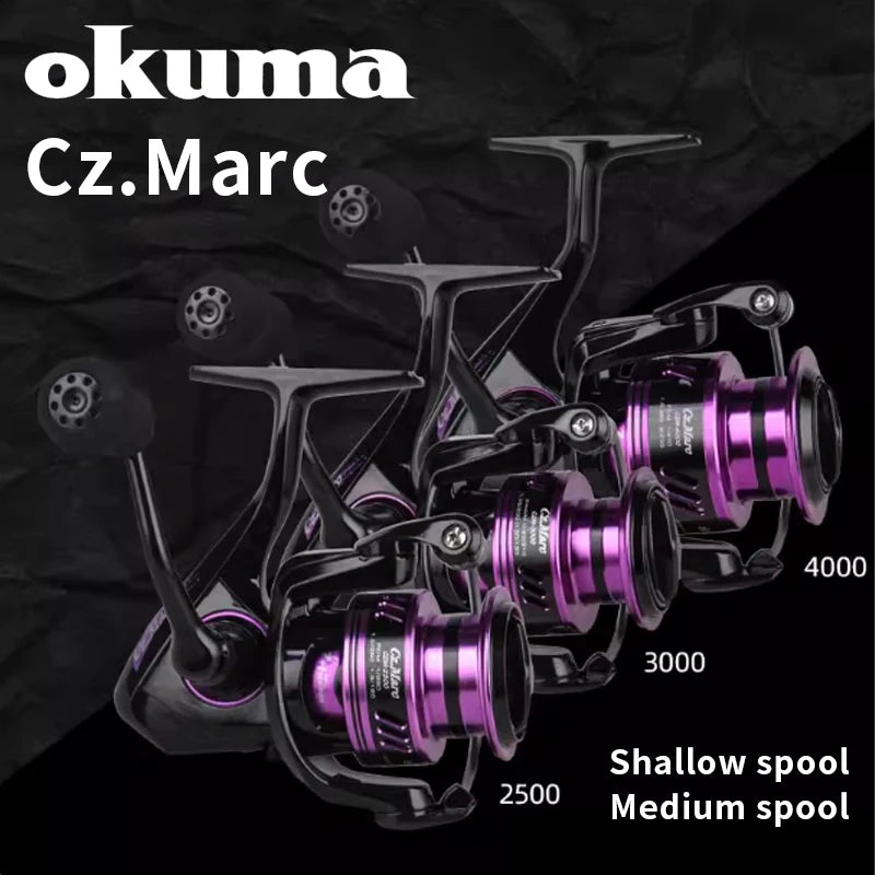 OKUMA Crazy Marc – Carrete Spinning 7+1 Rodamientos