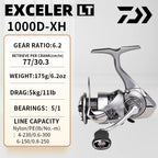 DAIWA Exceler CS LT 2024 – Carrete Spinning 1000–6000