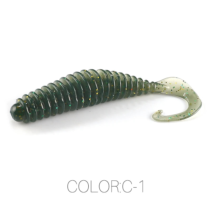 Tanan-Tail – Vinilo Blando 50/65 mm para Carpa y Lubina