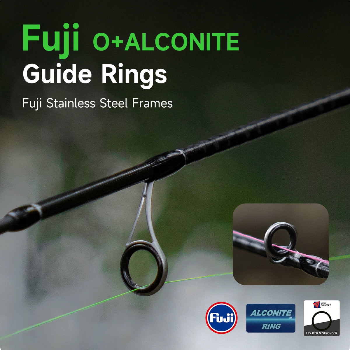 HANDING Magic L Trout – Caña Ultraligera BFS Fuji
