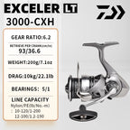DAIWA Exceler CS LT 2024 – Carrete Spinning 1000–6000