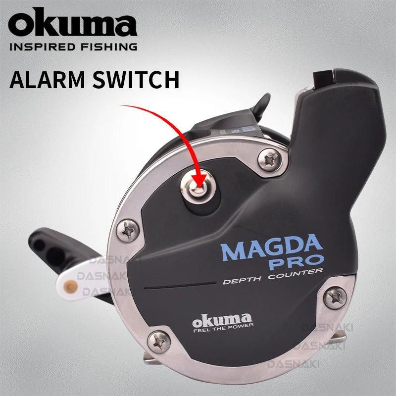 OKUMA Magda DT – Carrete de Curricán