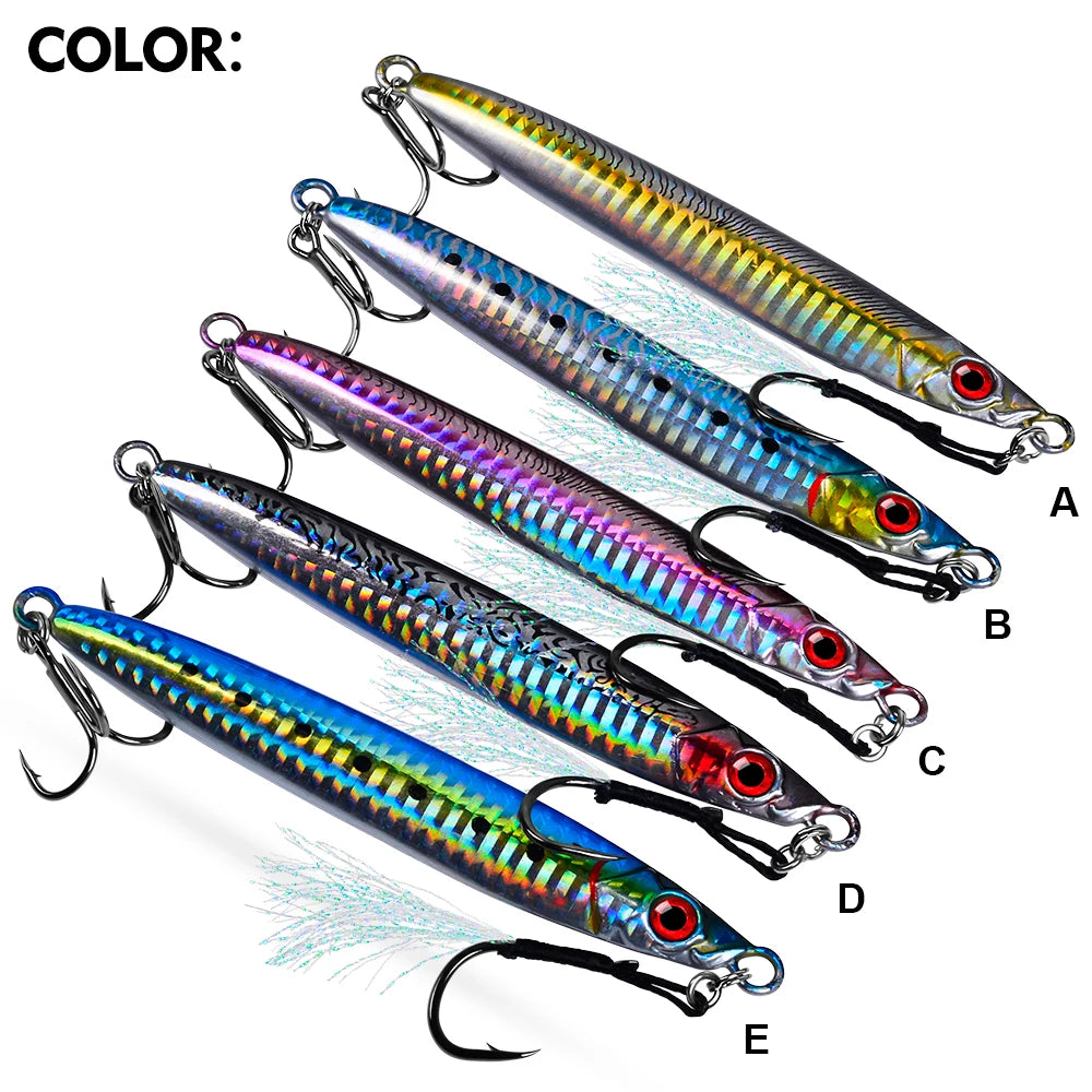 Jig Metálico para Jigging – Fast/Slow/Vertical
