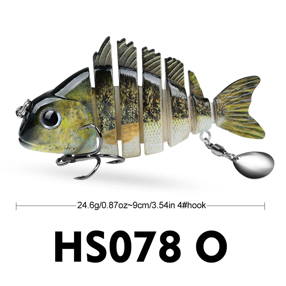 Swimbait Articulado – Slow Sinking