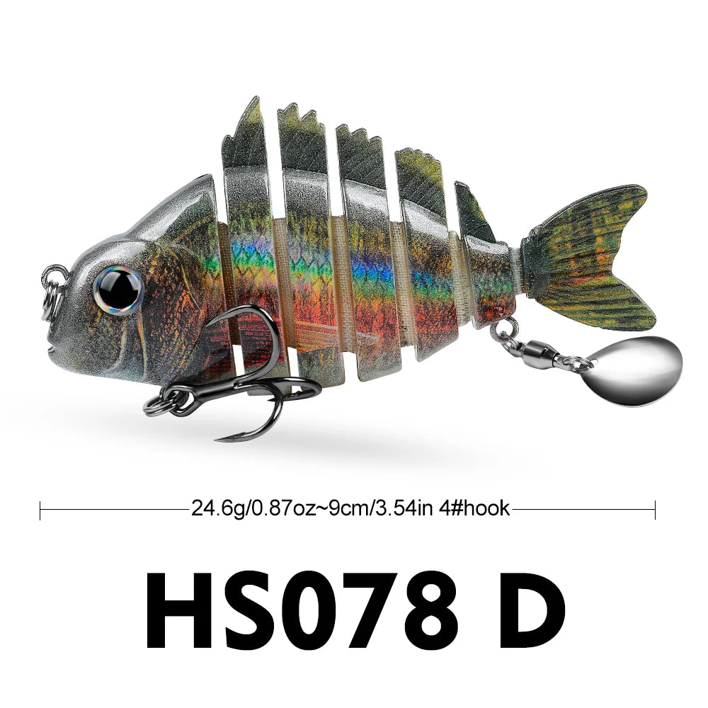 Swimbait Articulado – Slow Sinking