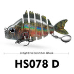 Swimbait Articulado – Slow Sinking