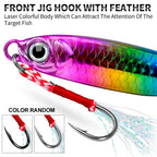 Jig Metálico Slow Jigging – 7–30 g