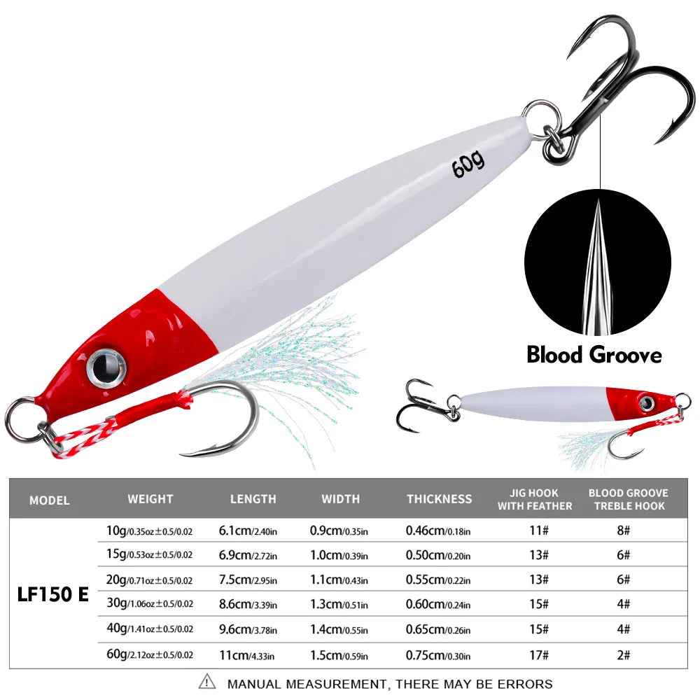 LF150 – Jig Metálico para Depredadores