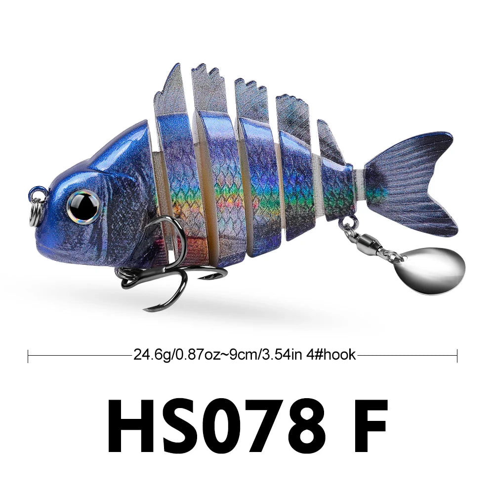 Swimbait Articulado – Slow Sinking