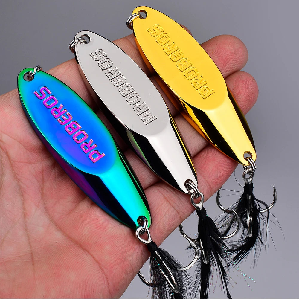 Cuchara Oscilante de Lanzamiento Largo – Pack 3 uds.