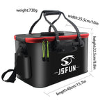 Cubo de Pesca Plegable EVA para Cebo Vivo