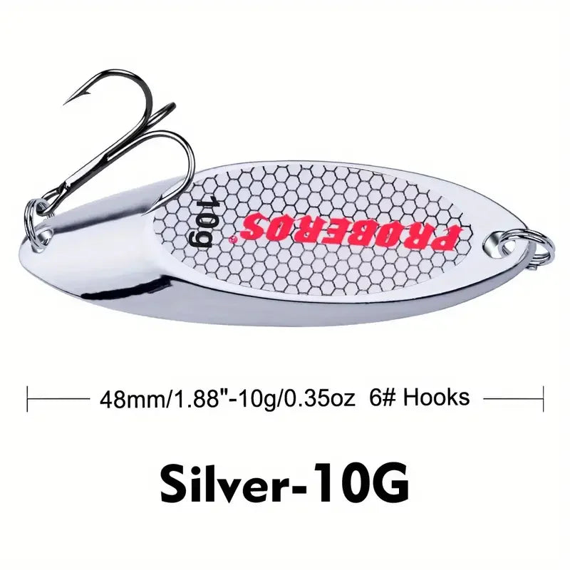 Cuchara Giratoria Spinner – Señuelo Metálico para Trucha