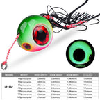 Jig Metálico Luminoso – 40–180 g