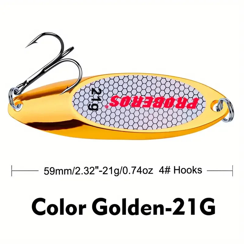 Cuchara Giratoria Spinner – Señuelo Metálico para Trucha