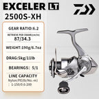DAIWA Exceler CS LT 2024 – Carrete Spinning 1000–6000