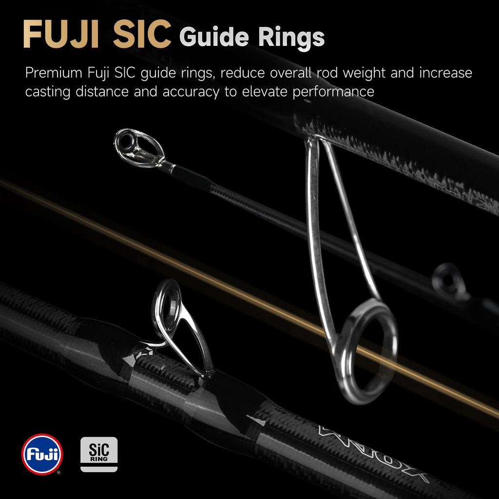 HANDING Bone Falcon – Caña Spinning/Casting M40X Fuji
