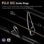 HANDING Bone Falcon – Caña Spinning/Casting M40X Fuji