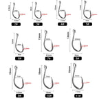 Pack de Anzuelos Circle de Acero al Carbono – 100 uds.