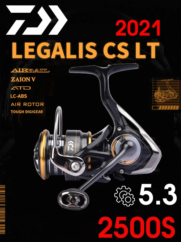DAIWA Legalis CS LT – Carrete Spinning 2000–4000C