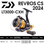 DAIWA 24 Revros CS LT – Carrete Spinning 1000–6000