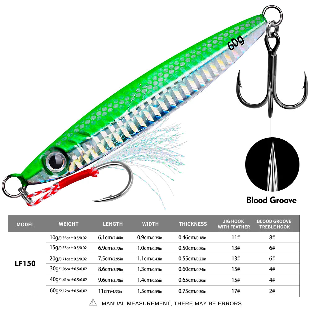 LF150 – Jig Metálico para Depredadores