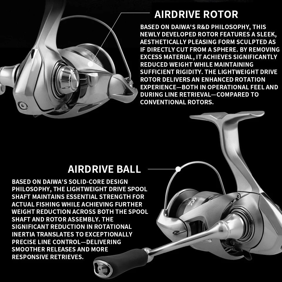 DAIWA Exceler CS LT 2024 – Carrete Spinning 1000–6000