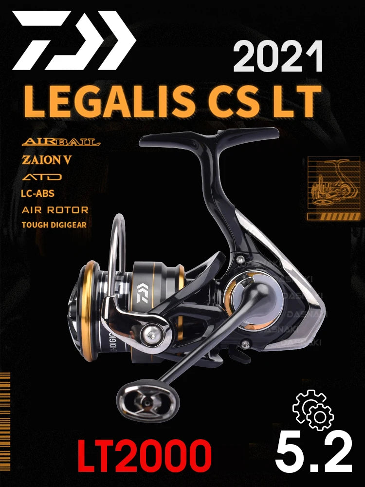 DAIWA Legalis CS LT – Carrete Spinning 2000–4000C