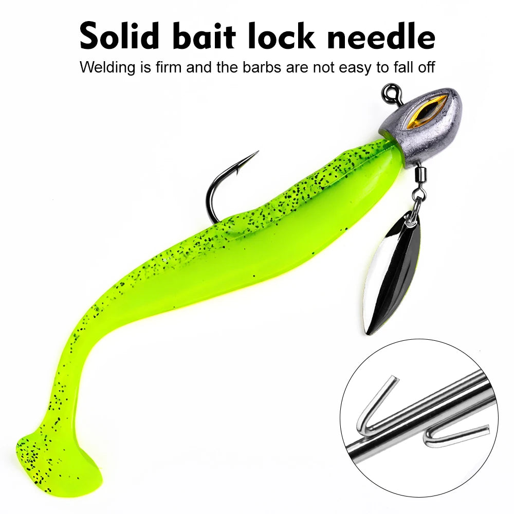 Jig Head con Spinner – Pack 3 uds.