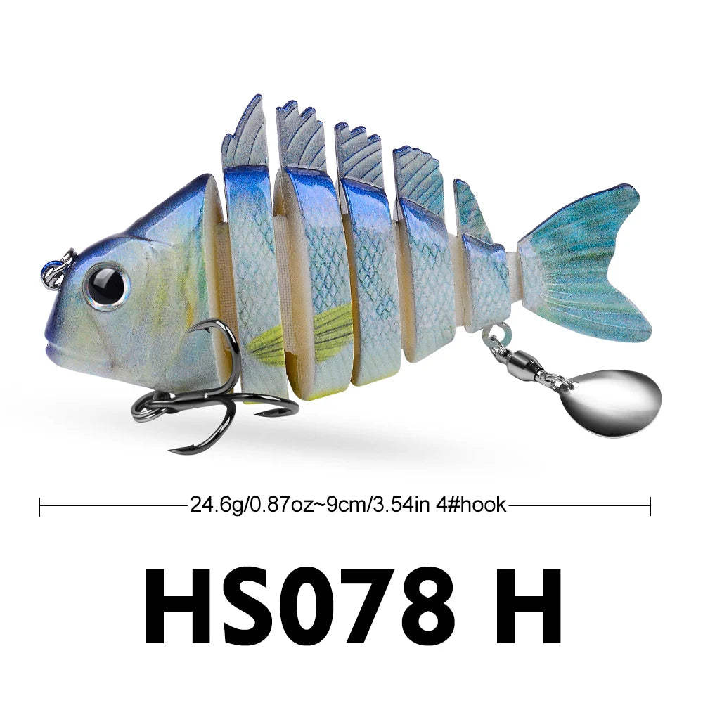 Swimbait Articulado – Slow Sinking