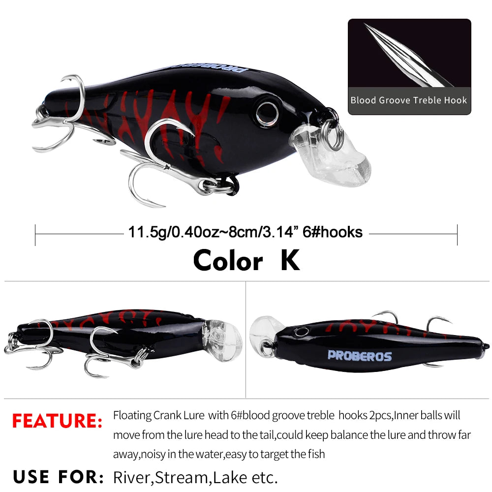 Wobbler Flotante – 11,5 g